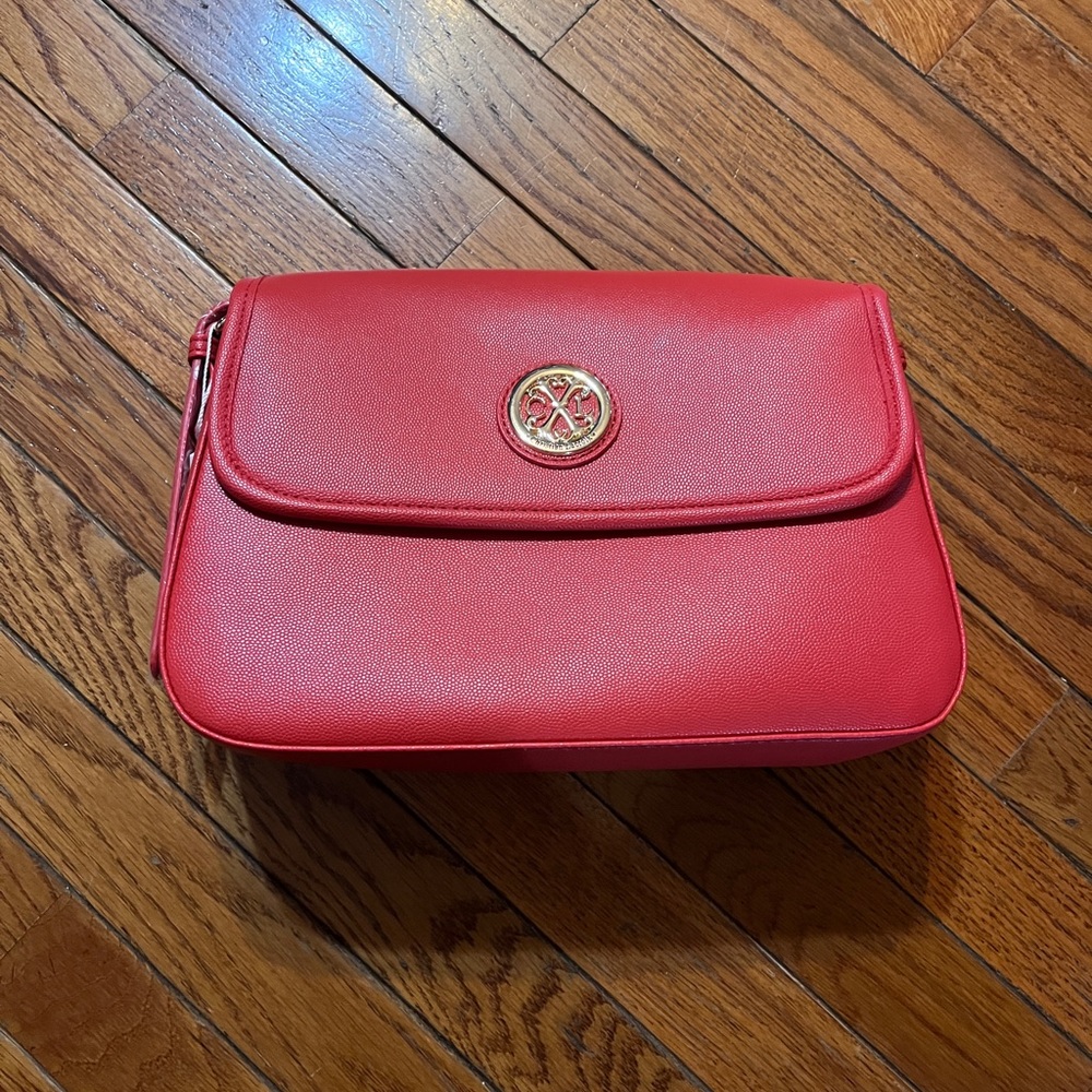Christian Lacroix Karen Red Crossbody Shoulder bag NWT